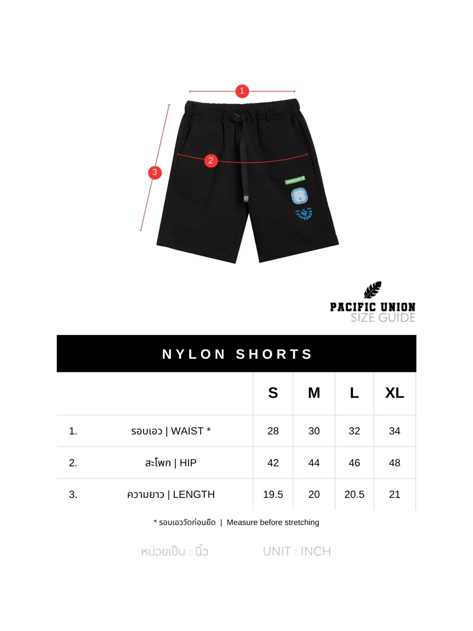 PACIFIC UNION Men Shorts Superman Black