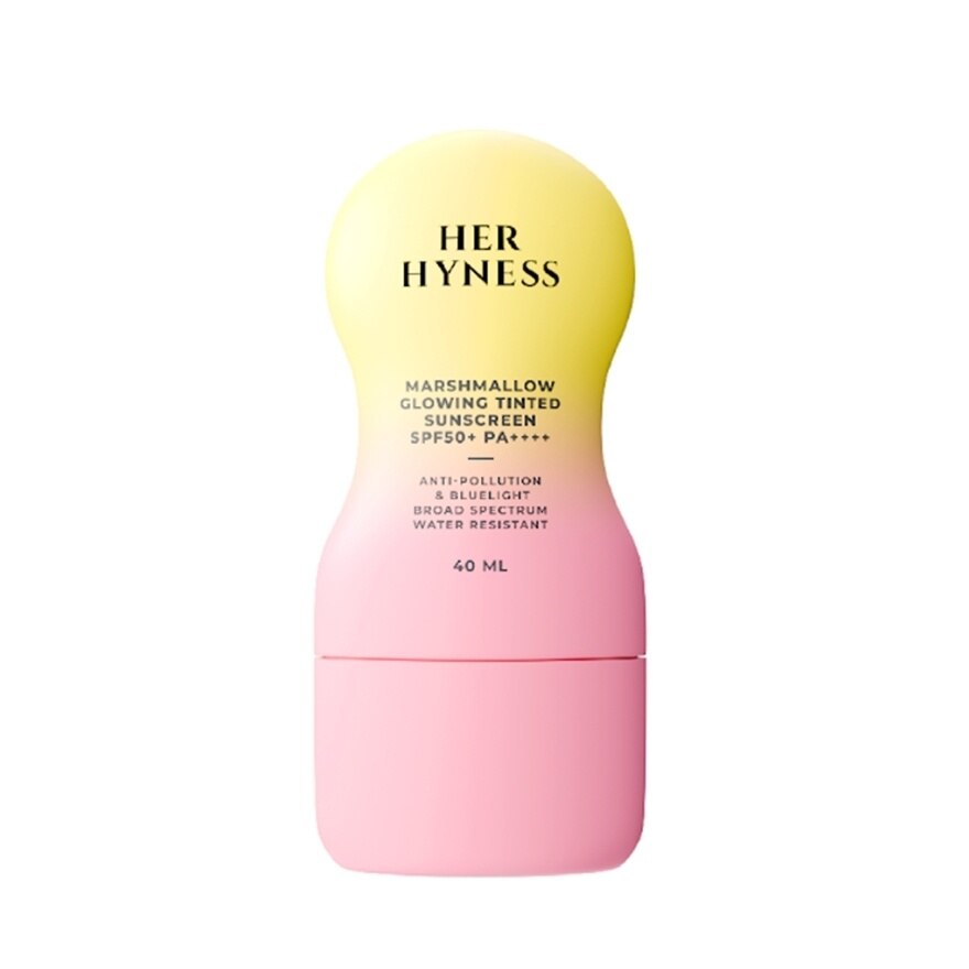 Her Hyness Marshmallow Glowing Tinted Sunscreen SPF50+ PA++++ 40 g.