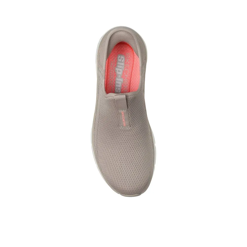 SKECHERS Slip-ins® Relaxed Fit®: D'Lux Walker® 2.0 - Happy Step Women Casual Shoes Pink - SK108SH618EMTH
