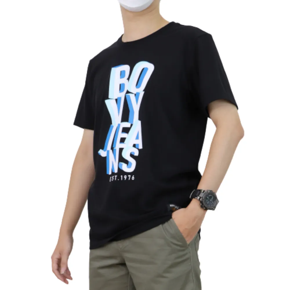 BOVY BC8124 Black Ghaphic T-shirts