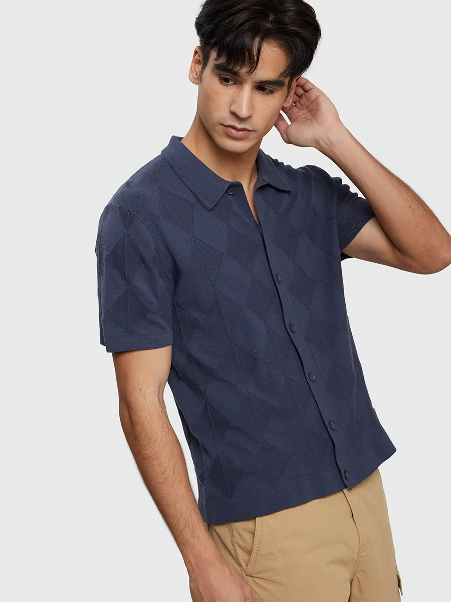 DEFRY 01 Men Shirt Short Sleeve