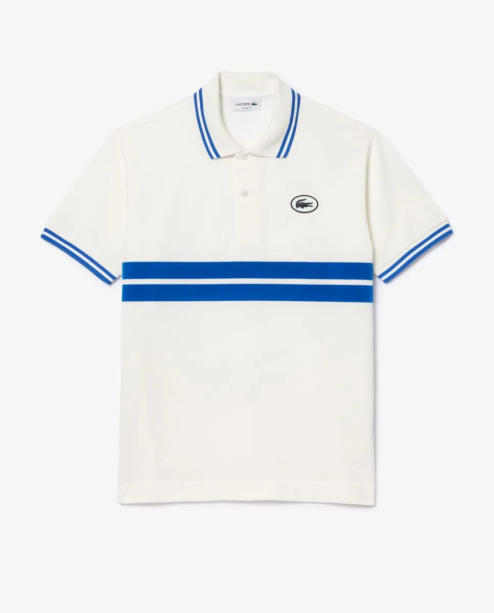 LACOSTE Original L.12.12 Badge Polo Shirt White