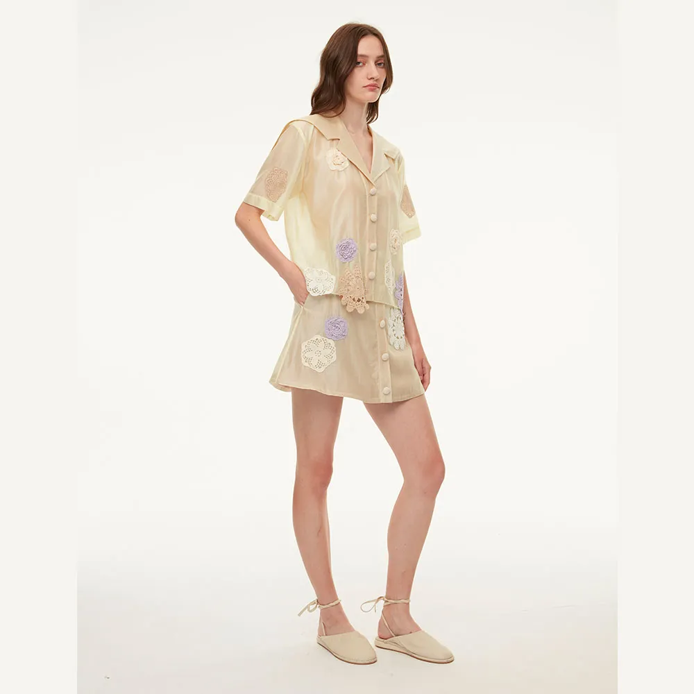 JANESUDA Yellow AW22 Skirt