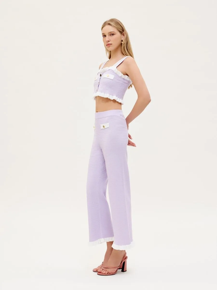 ASV (SS24) Valerie Knitted Women Pants Lavender