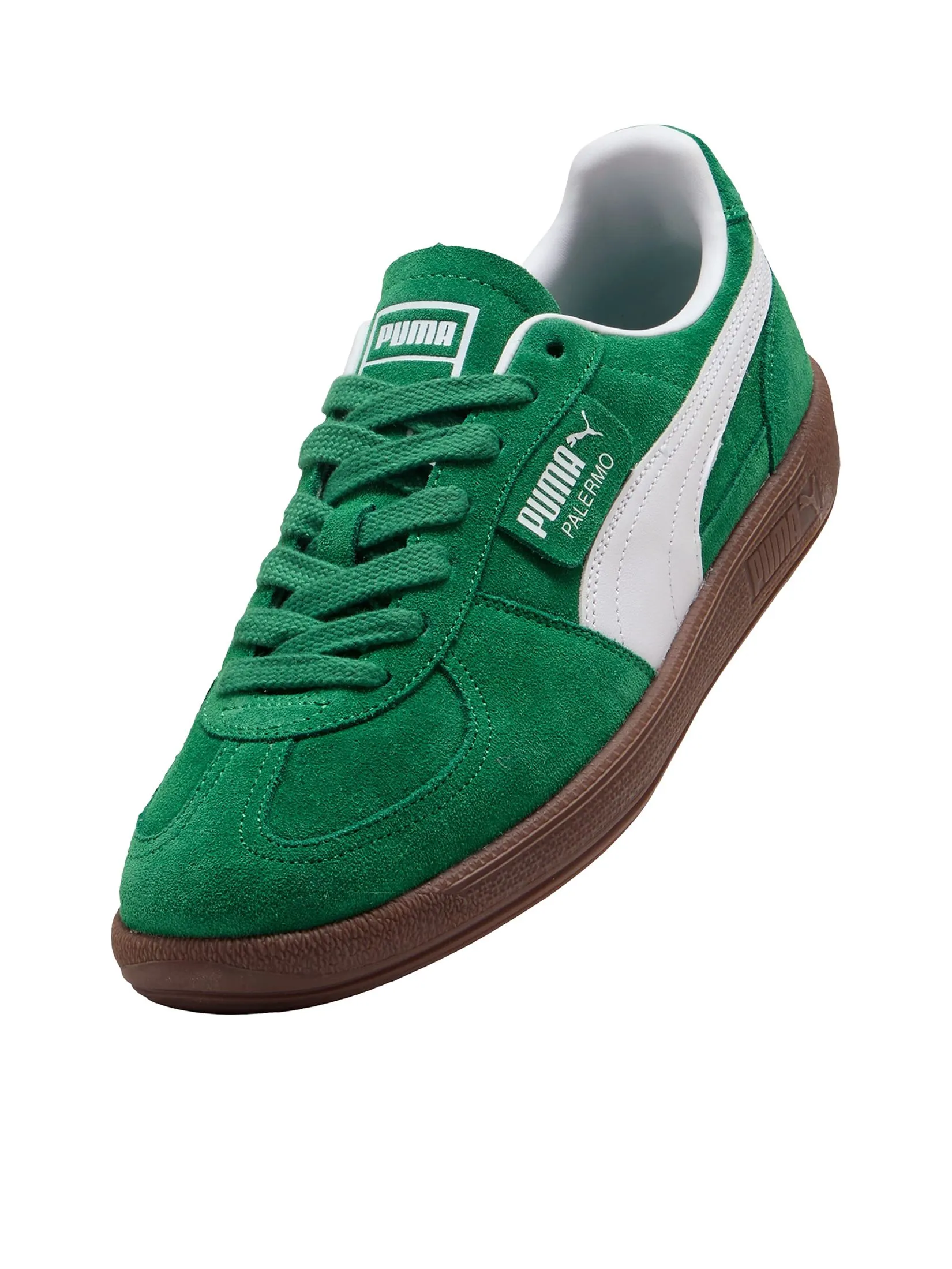 PUMA Unisex Sneakers Palermo Archive Green-PUMA White