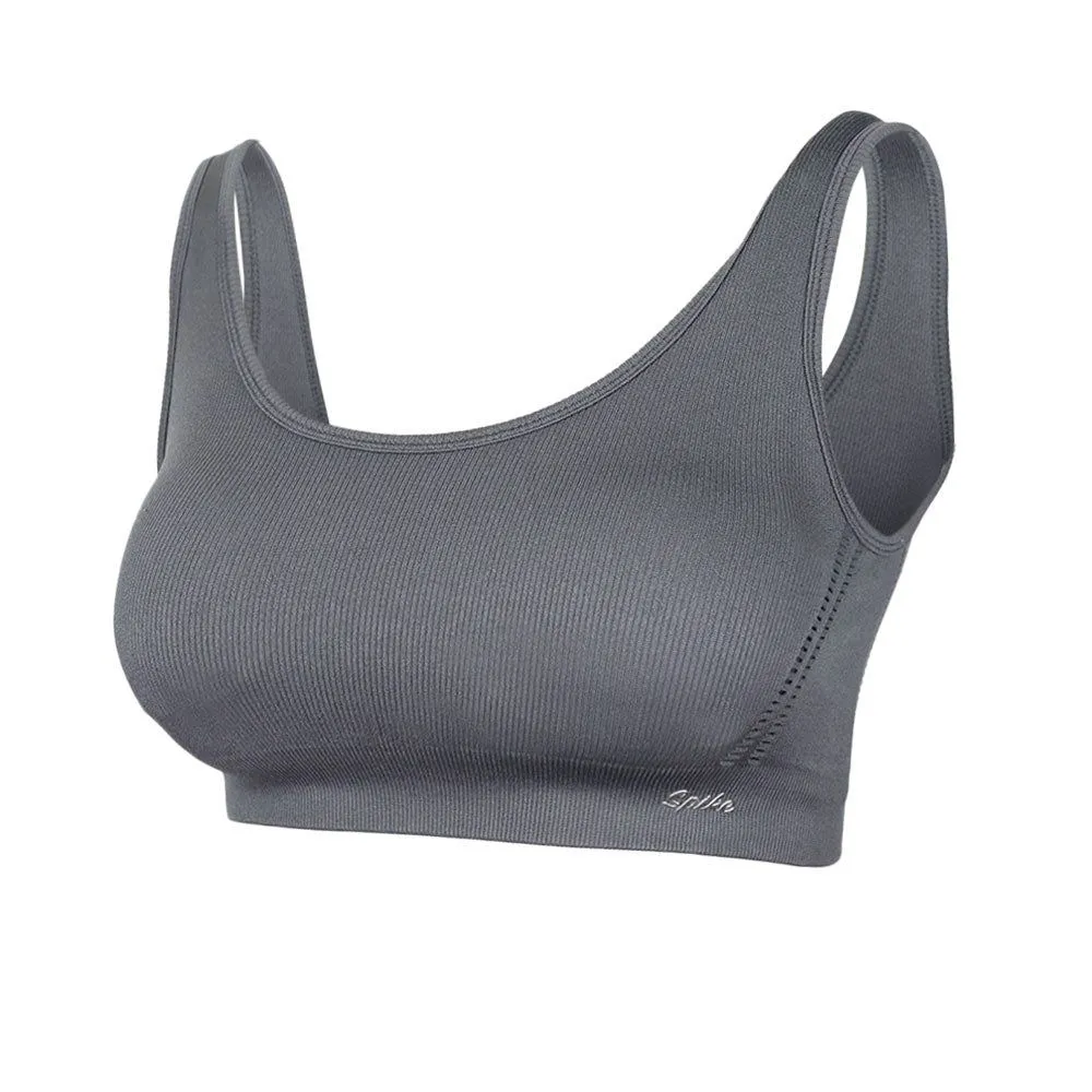 SPIKE Women Running Sports Bra Grey - SP696AP498EMTH