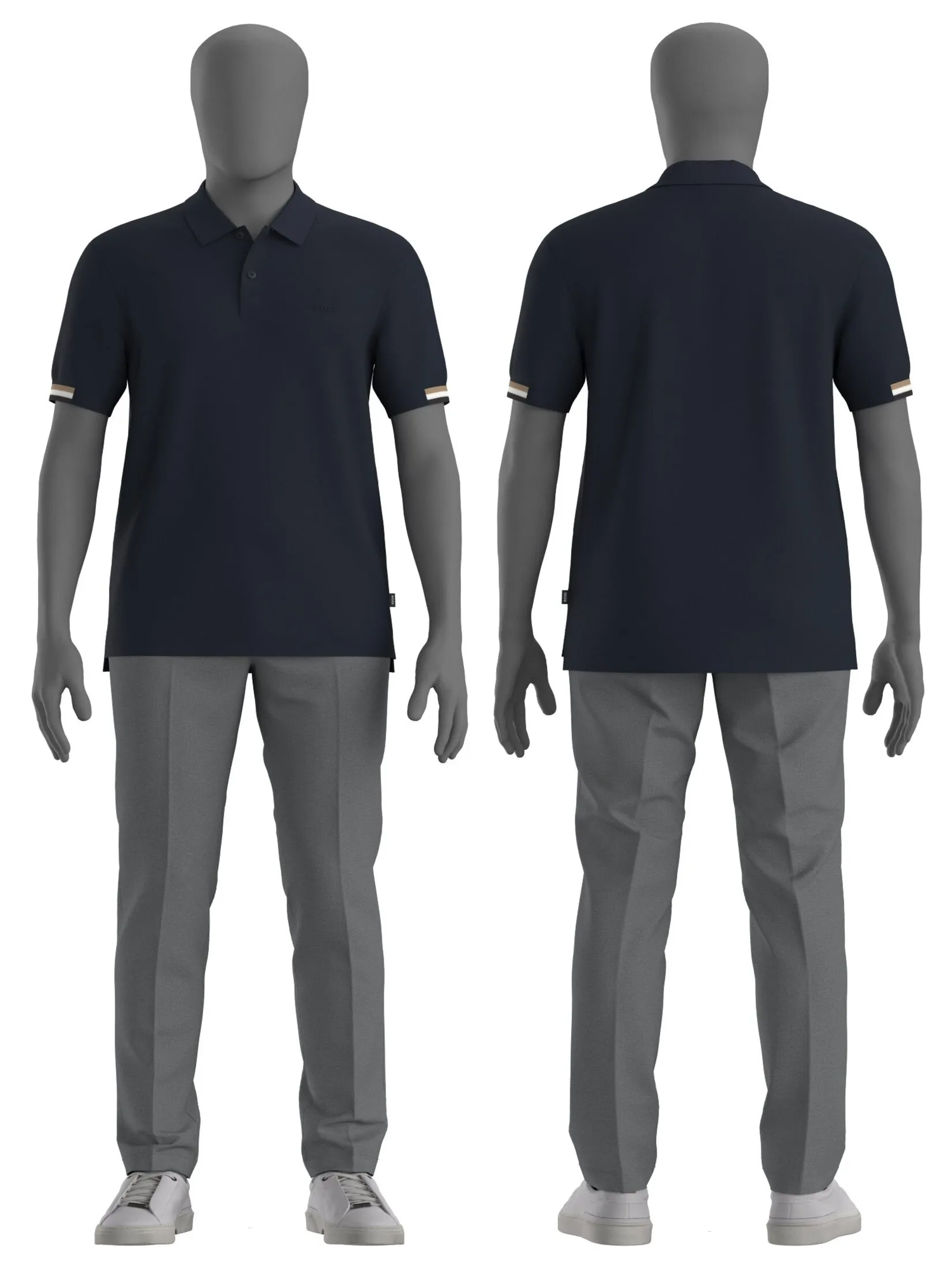 BOSS Men s Polo Dark Navy