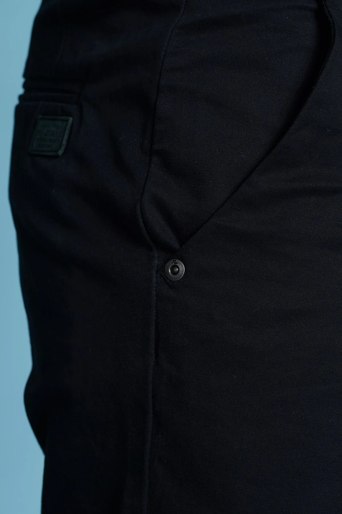 MC JEANS Black short pants MCJZ026