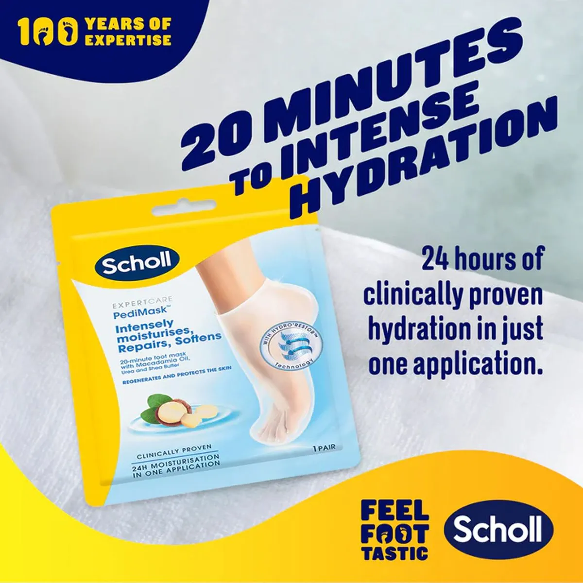 SCHOLL Scholl EXPERTCARE Nourish PediMask Triple Oil