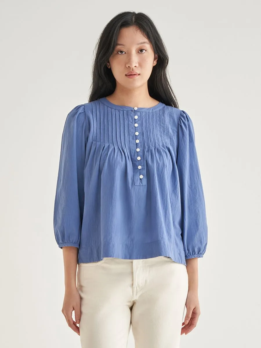 LEVI'S Women's Kaylynn Blouse Blue