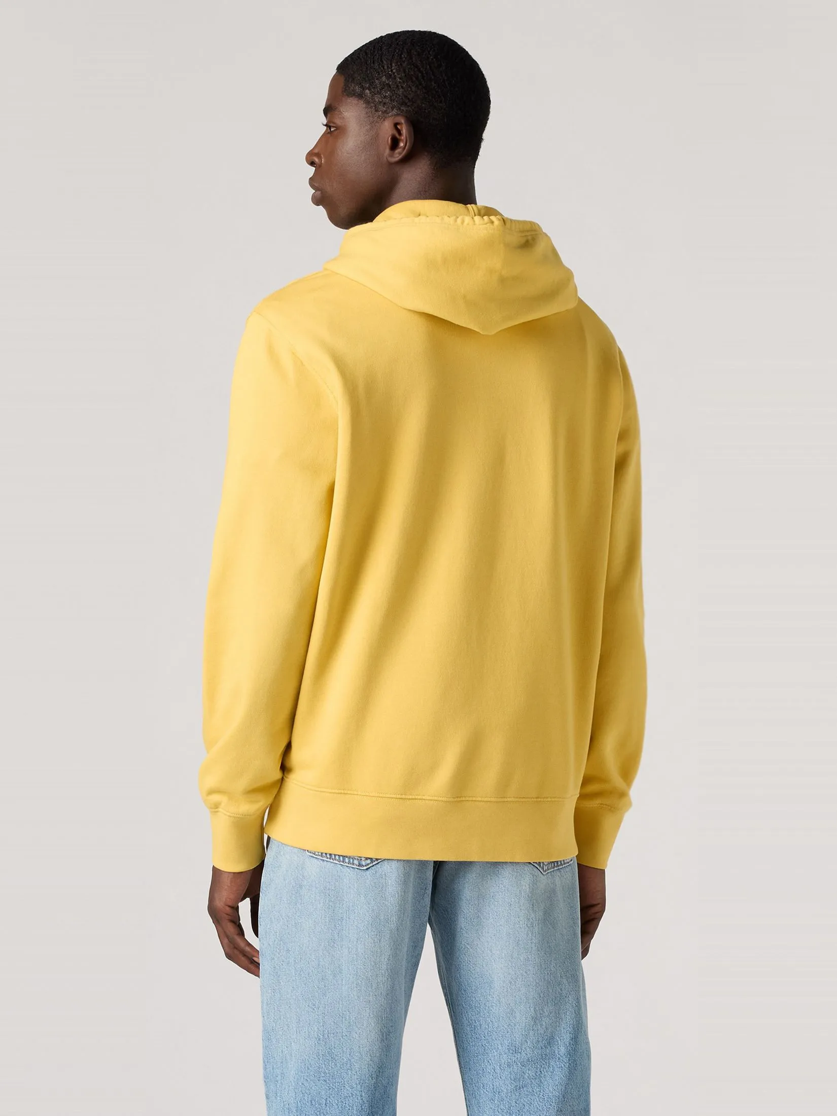 LEVI'S Men's Original Housemark Hoodie Yellow