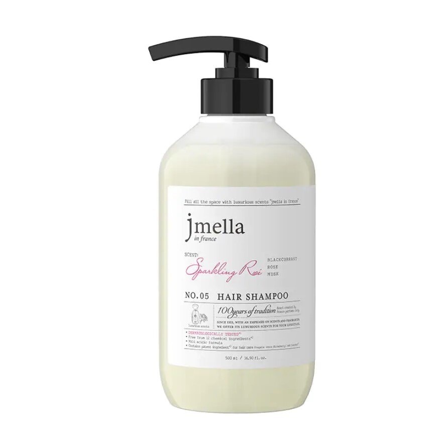 Jmella in France Sparkling Rose Hair Shampoo 500 ml.