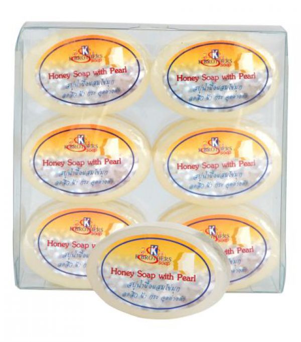 Медовое мыло с жемчугом K Brothers 30 гр