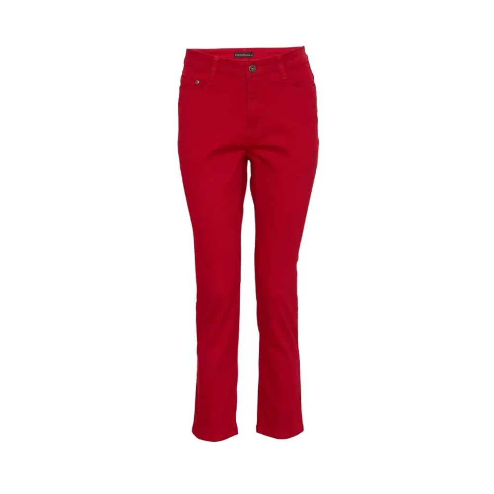 CHRISTIANA Red Slim Jeans No.123173
