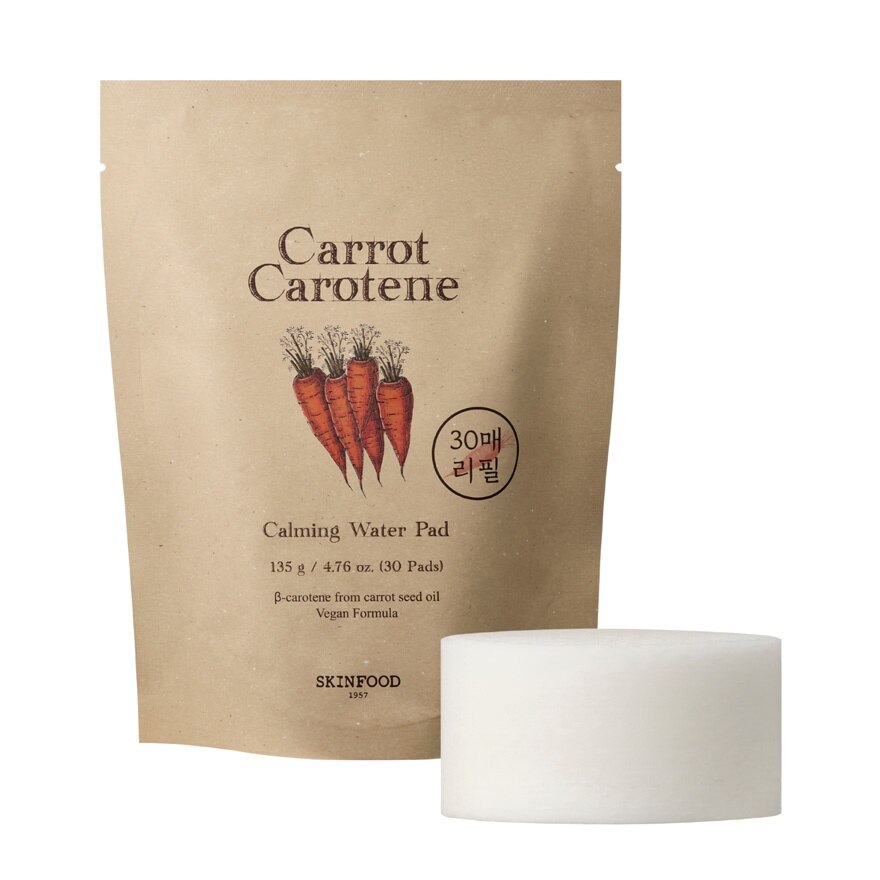 Skinfood Carrot Carotene Calming Water Pad Refill 30'S