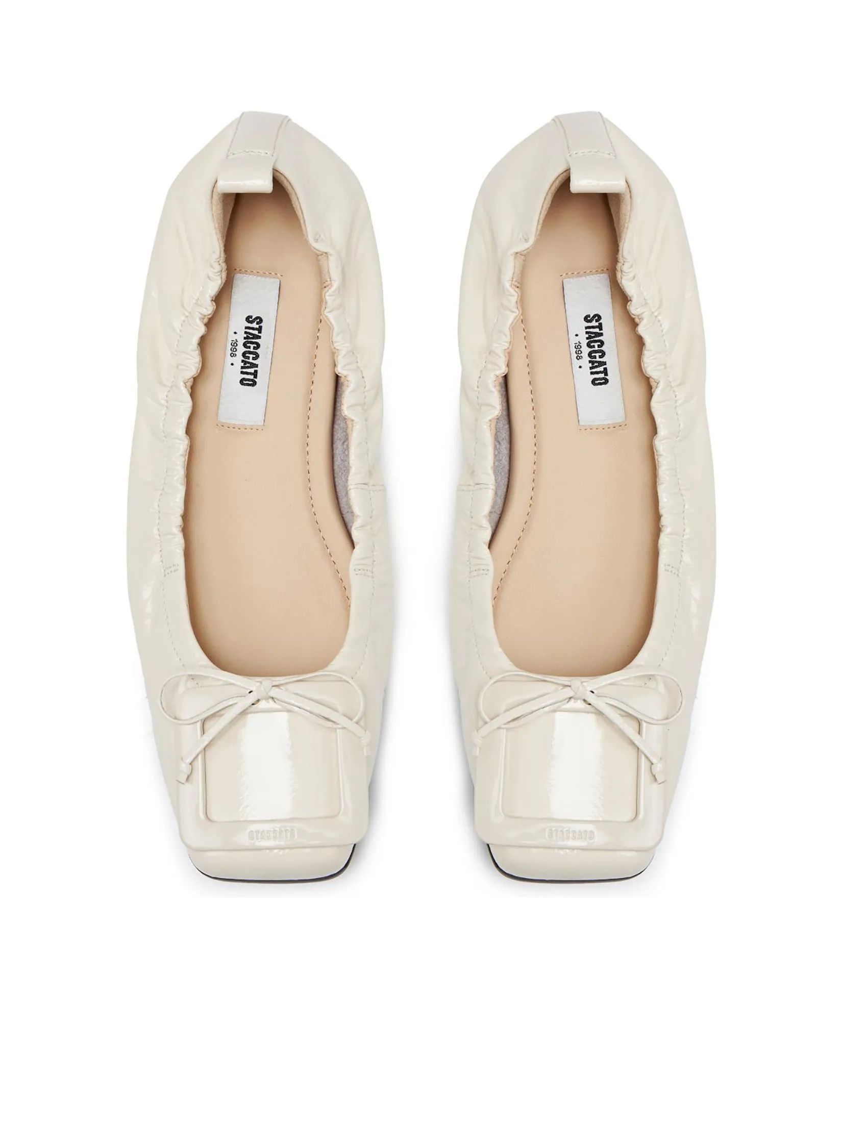 STACCATO Women Flat Shoes Square Toe with Bow