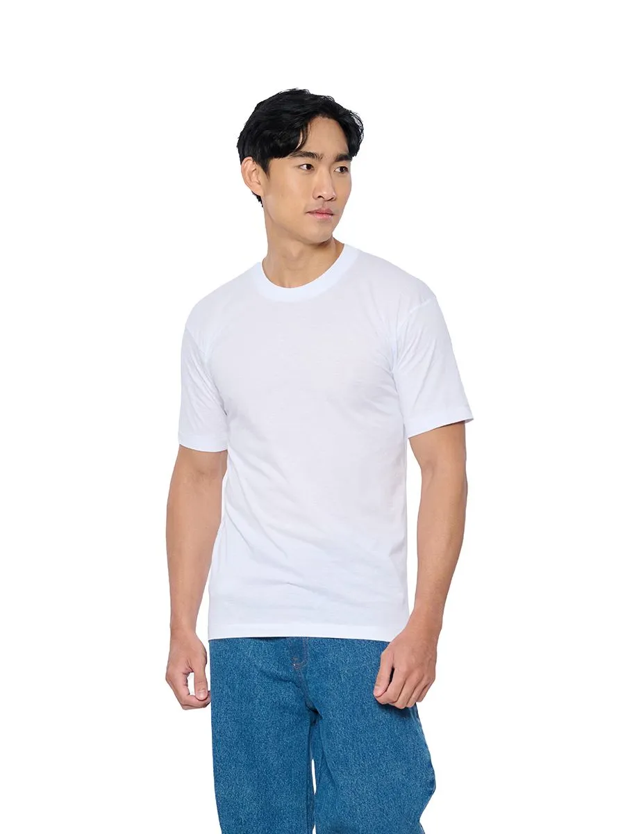DOUBLE GOOSE Men Round neck T-shirt Classic collection - White