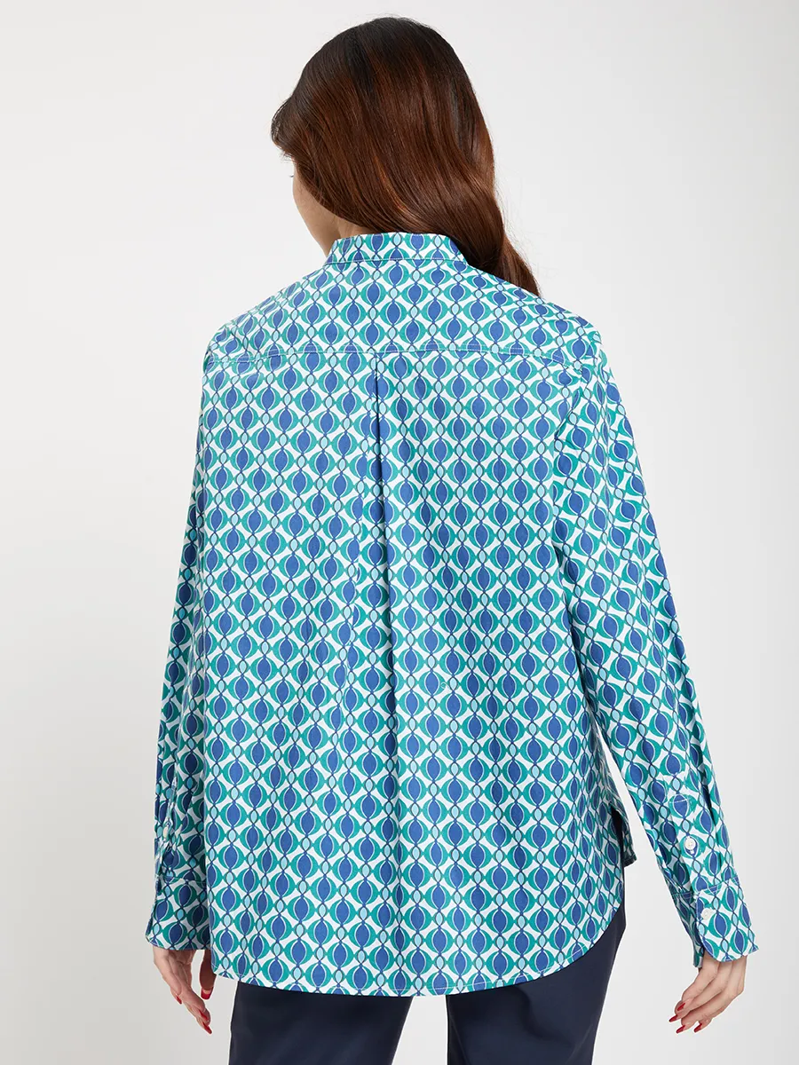 ALUMNUS Women Shirt Long Sleeve Printed