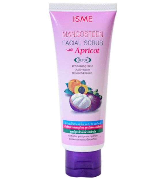 Мангостиновый скраб с абрикосовой косточкой Isme 100 гр