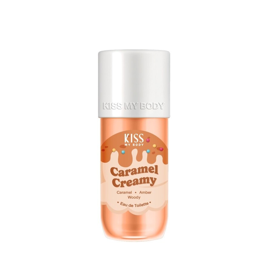 Kiss My Body Eau De Toilette Caramel Creamy 88 Ml. น้ำหอม สเปรย์น้ำหอม - Orange