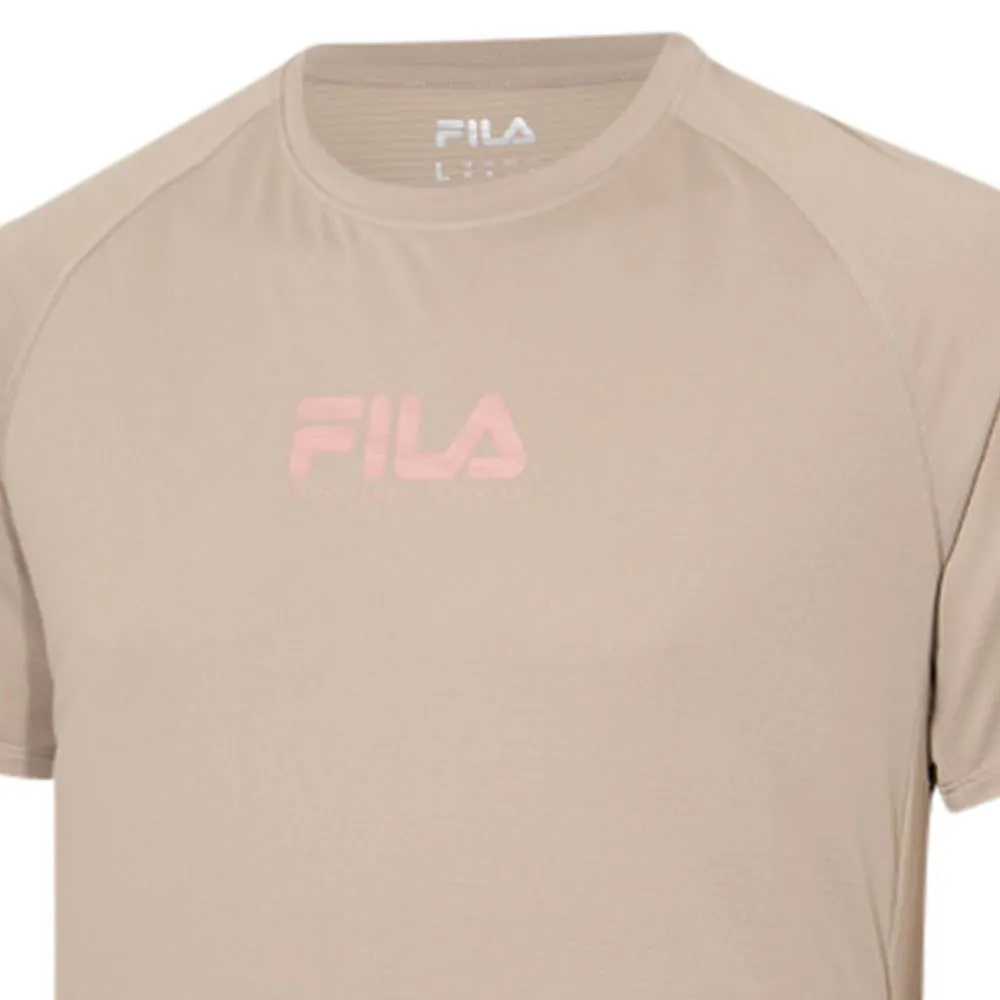 FILA Men Training T-Shirt Active Brown - FI039AP047EITH