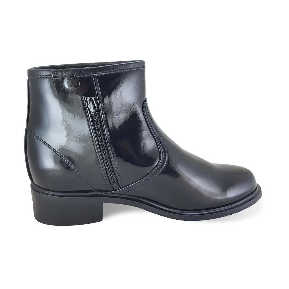FREEWOOD SHOES Inner singlezip boot-black Size - 39