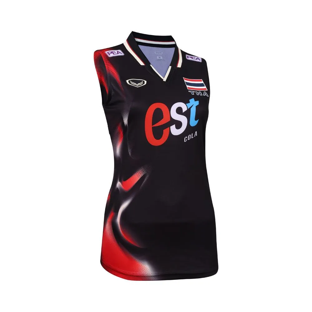 GRAND SPORT Black WOMEN Volleyball Jersey 2025