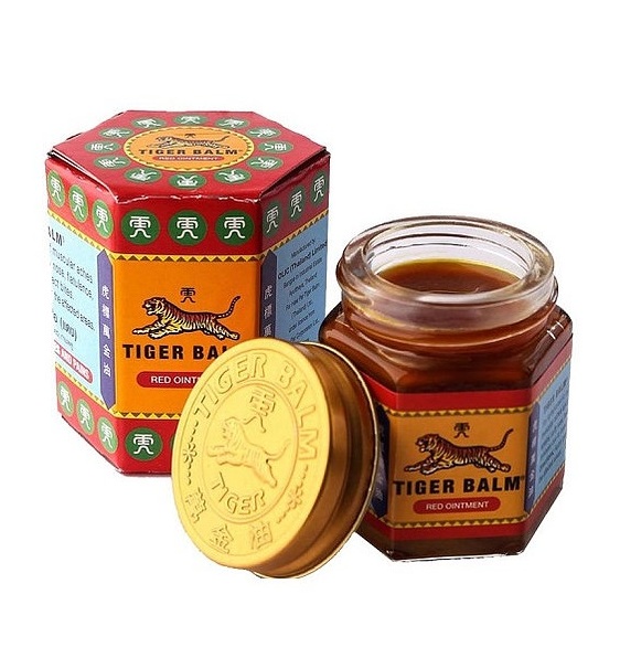 Красный Тигровый бальзам Tiger balm 10, 20 или 30 гр
