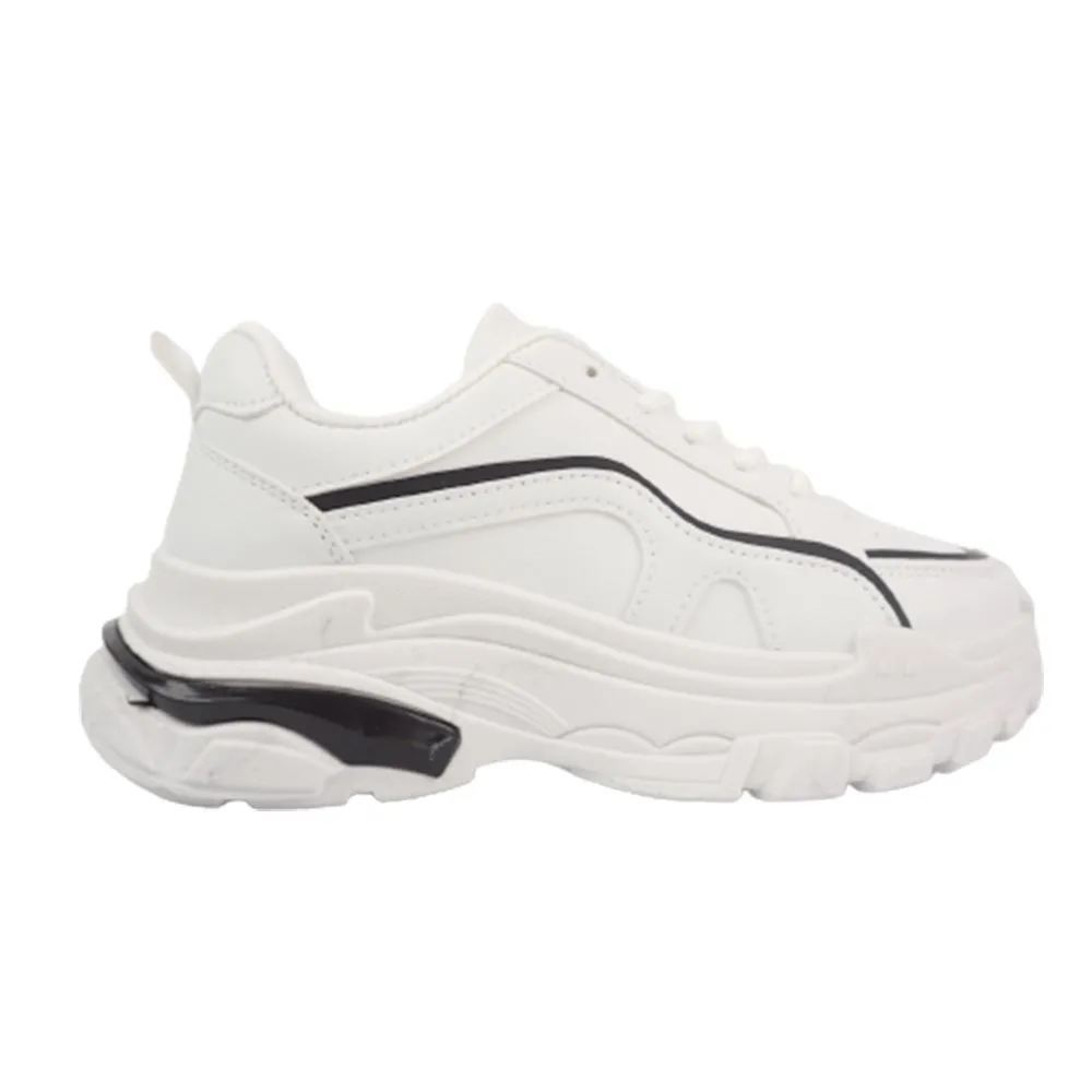 ROVING FOX White/Black Sneakers FW1946