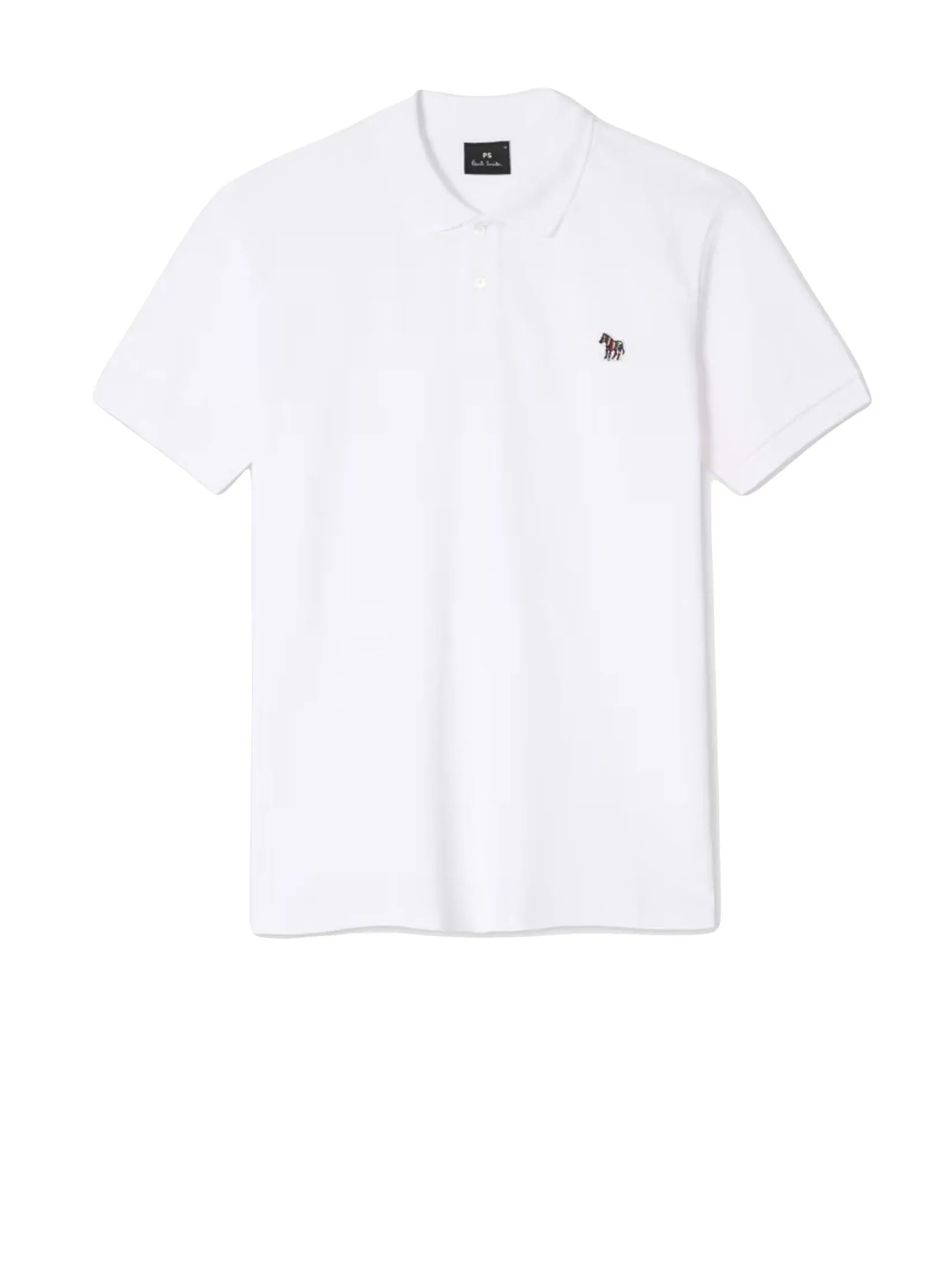 PAUL SMITH Polo Shirt Men M2R-534L-PZEBRA-01 White Size - L