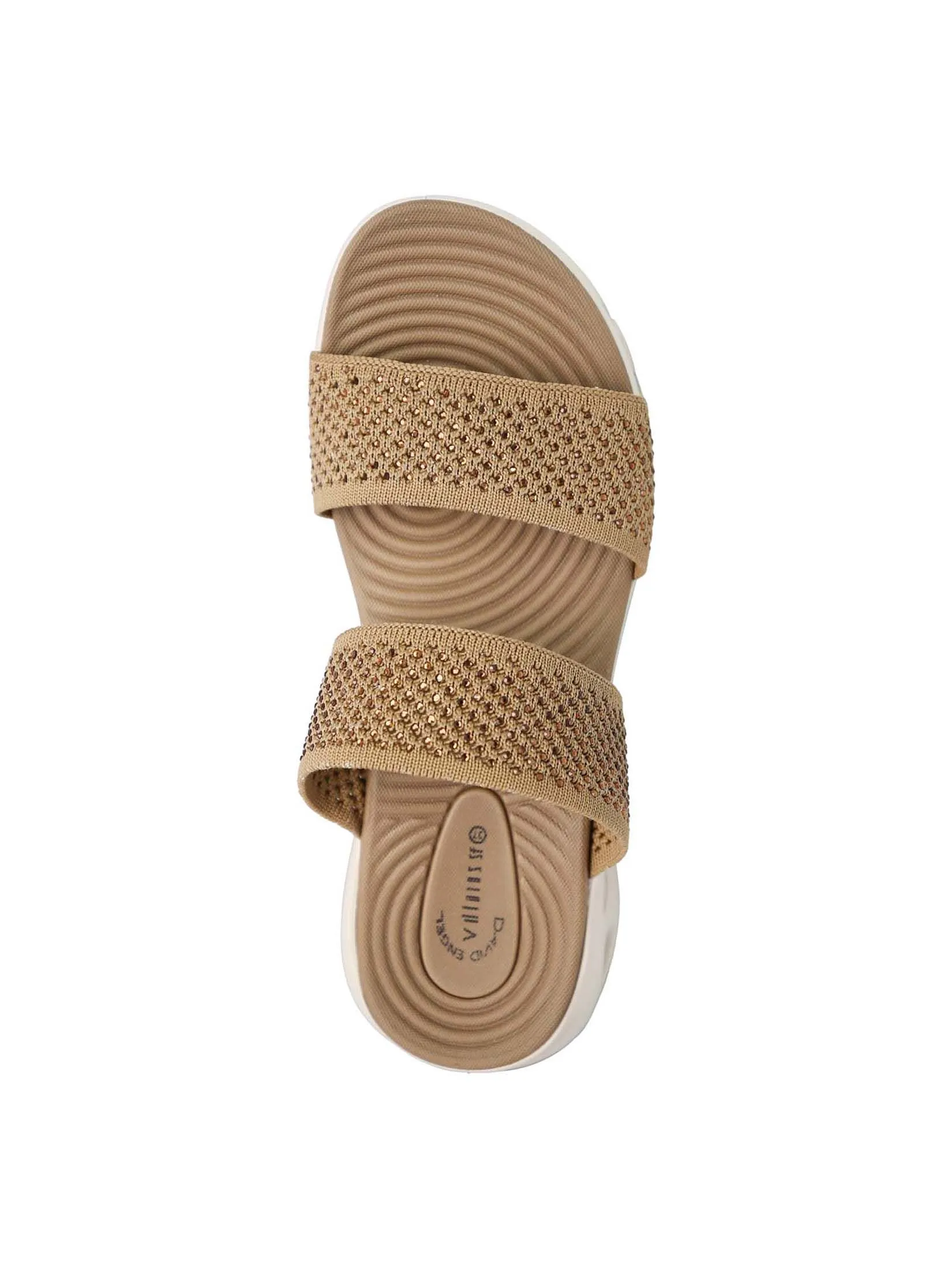 VILLAINS SF FLOW Women's Comfort Flat Sandals KHAKI