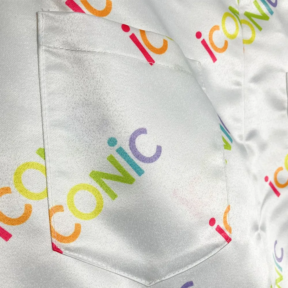 ICONIC WHITE MONO SKIRT