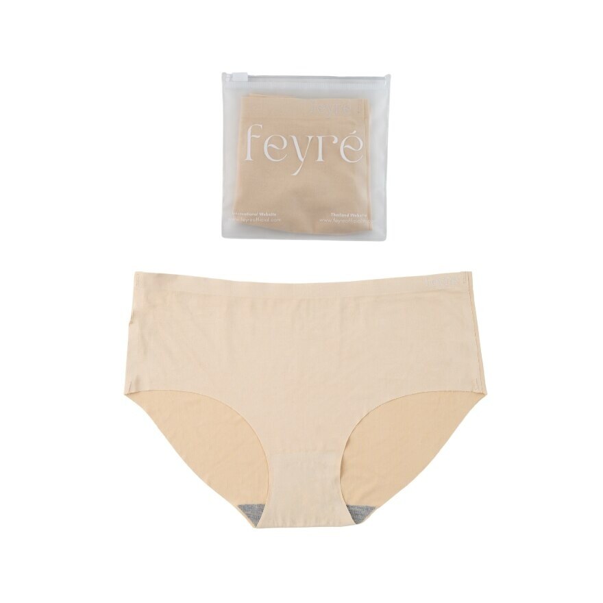Feyre Seamless Panties Beige Color Size M