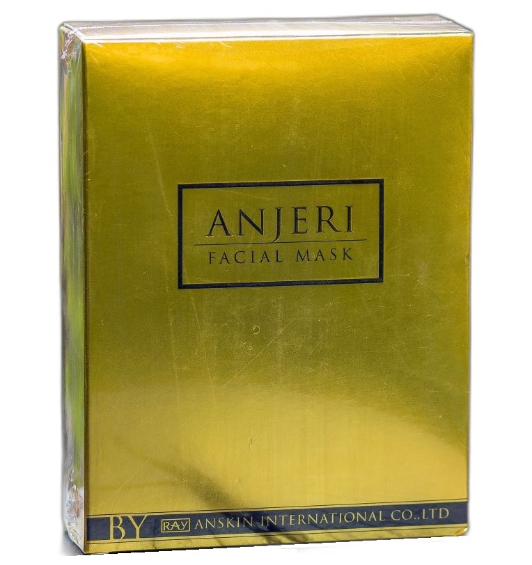 Омолаживающая lux маска c коллоидным золотом Anjeri Gold 1 или 10 шт