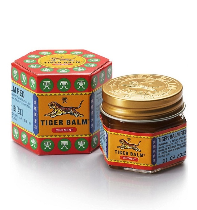 Красный Тигровый бальзам Tiger balm 10, 20 или 30 гр