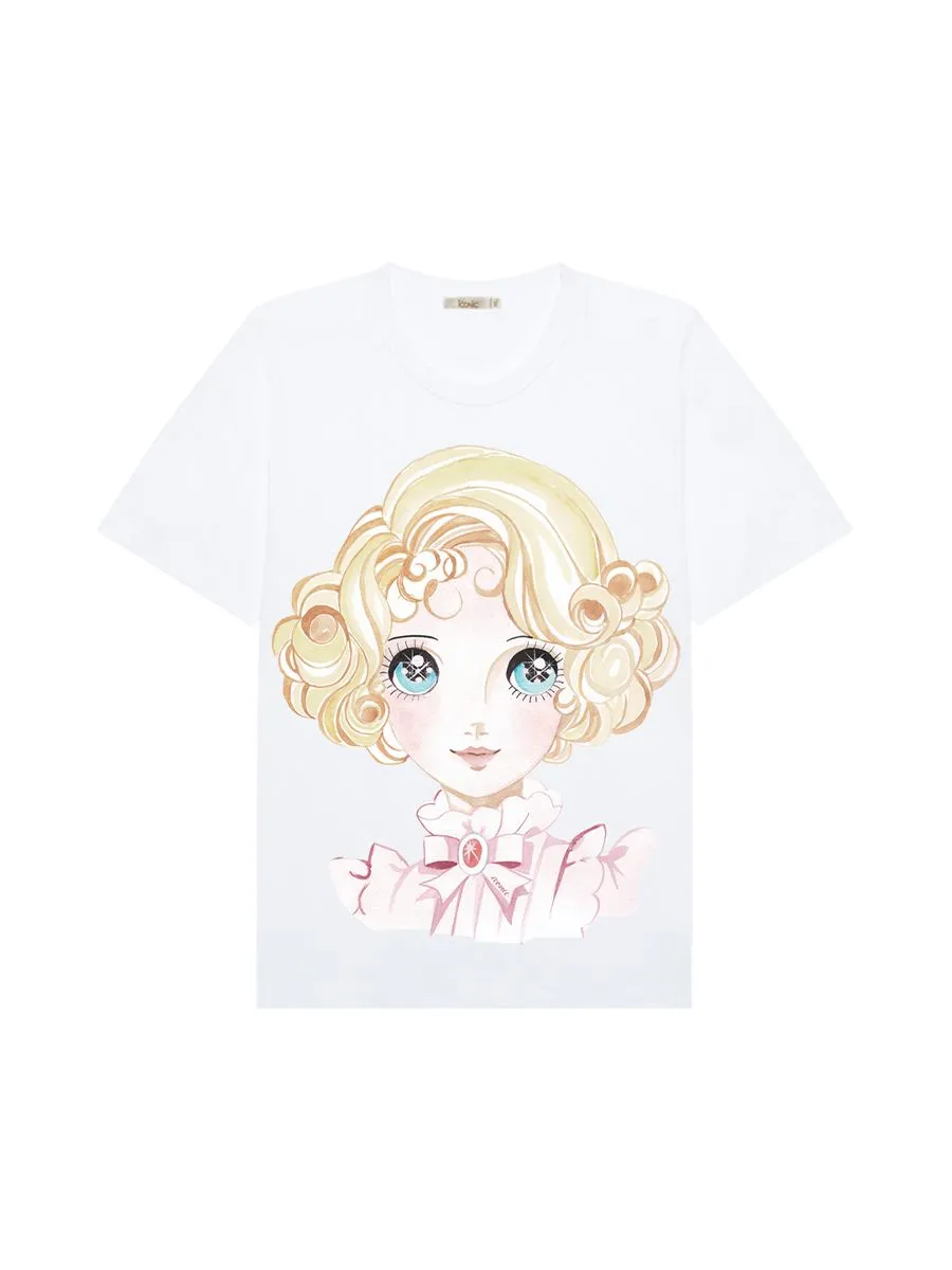 ICONIC WOMEN WHITE LISA T-SHIRT
