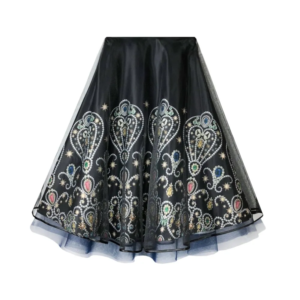 ICONIC Black CLASSY SKIRT Model CLASSY5936