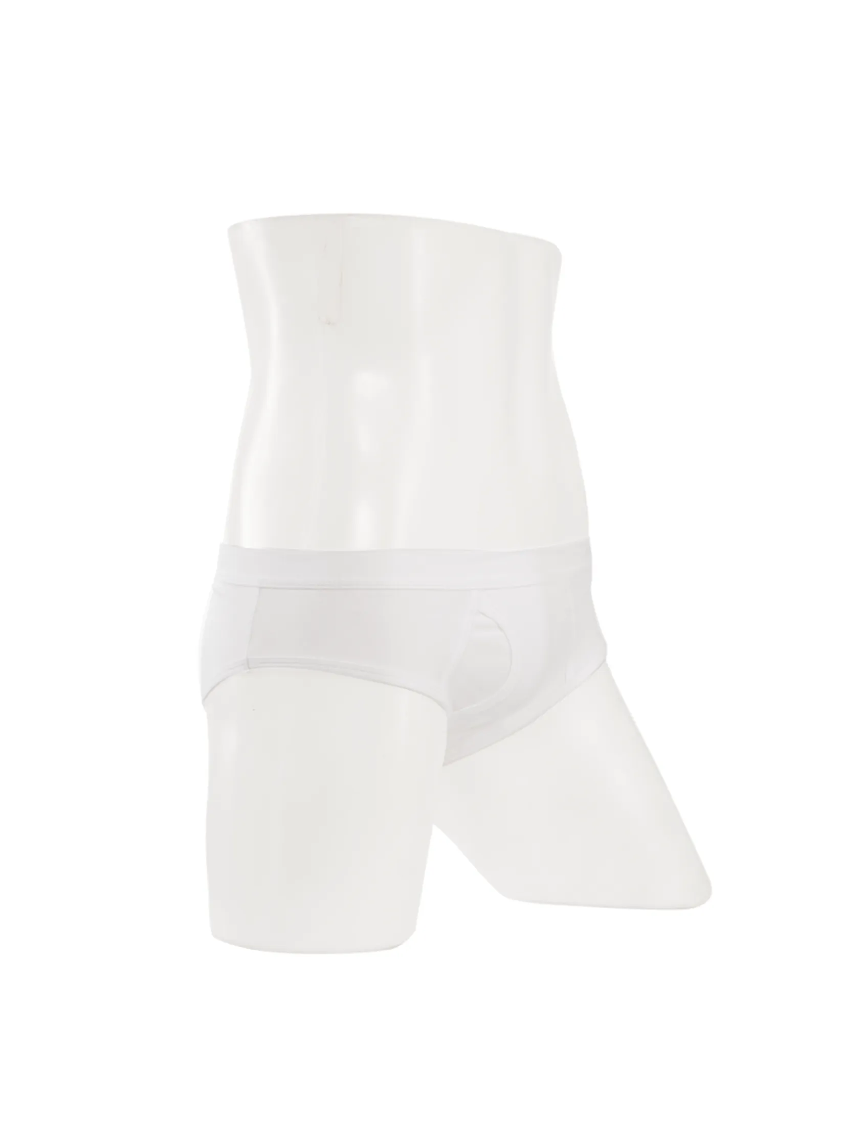 ELLE HOMME Men BRIEF Underwear KUB2001 Cotton 100% PACK 3 Pcs. - White