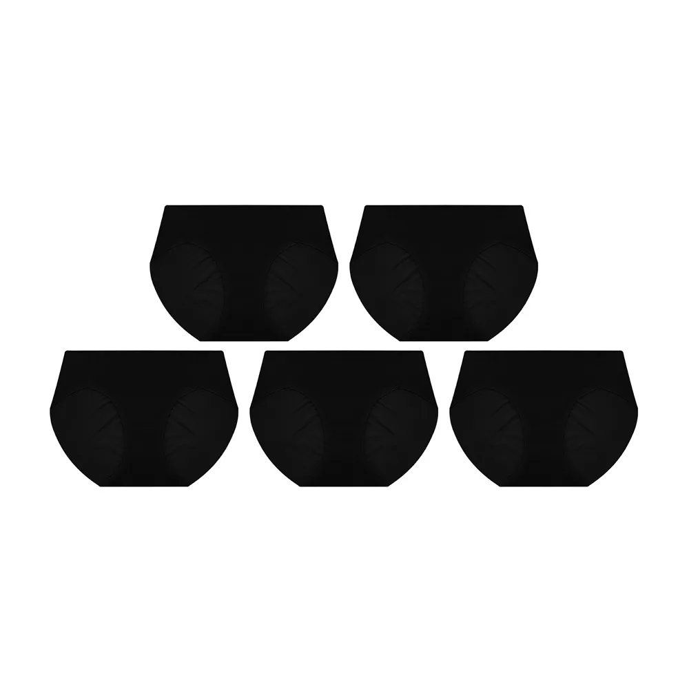 SABINA [5 Pieces] Panty Soft Collection Collection Style no. SUXK121BK Black