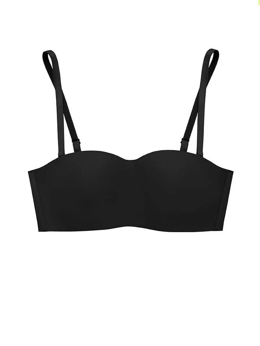 SABINA Pretty Perfect Seamless Wireless Strapless Bra - Black