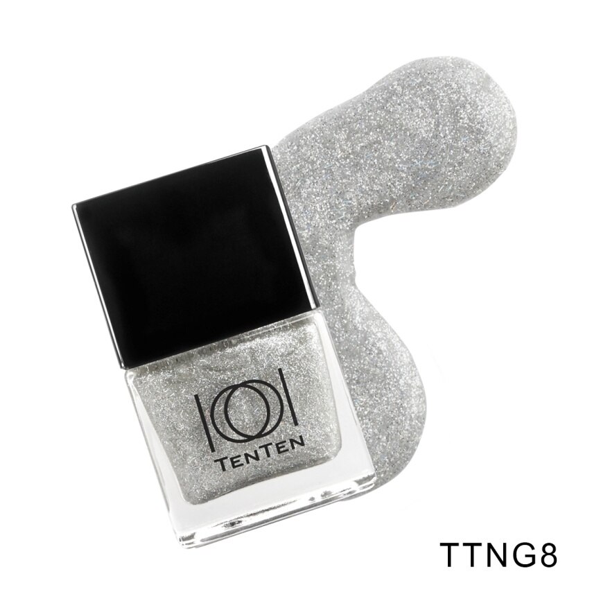 Ten Ten Nail Color 12ml. Glitter NG8