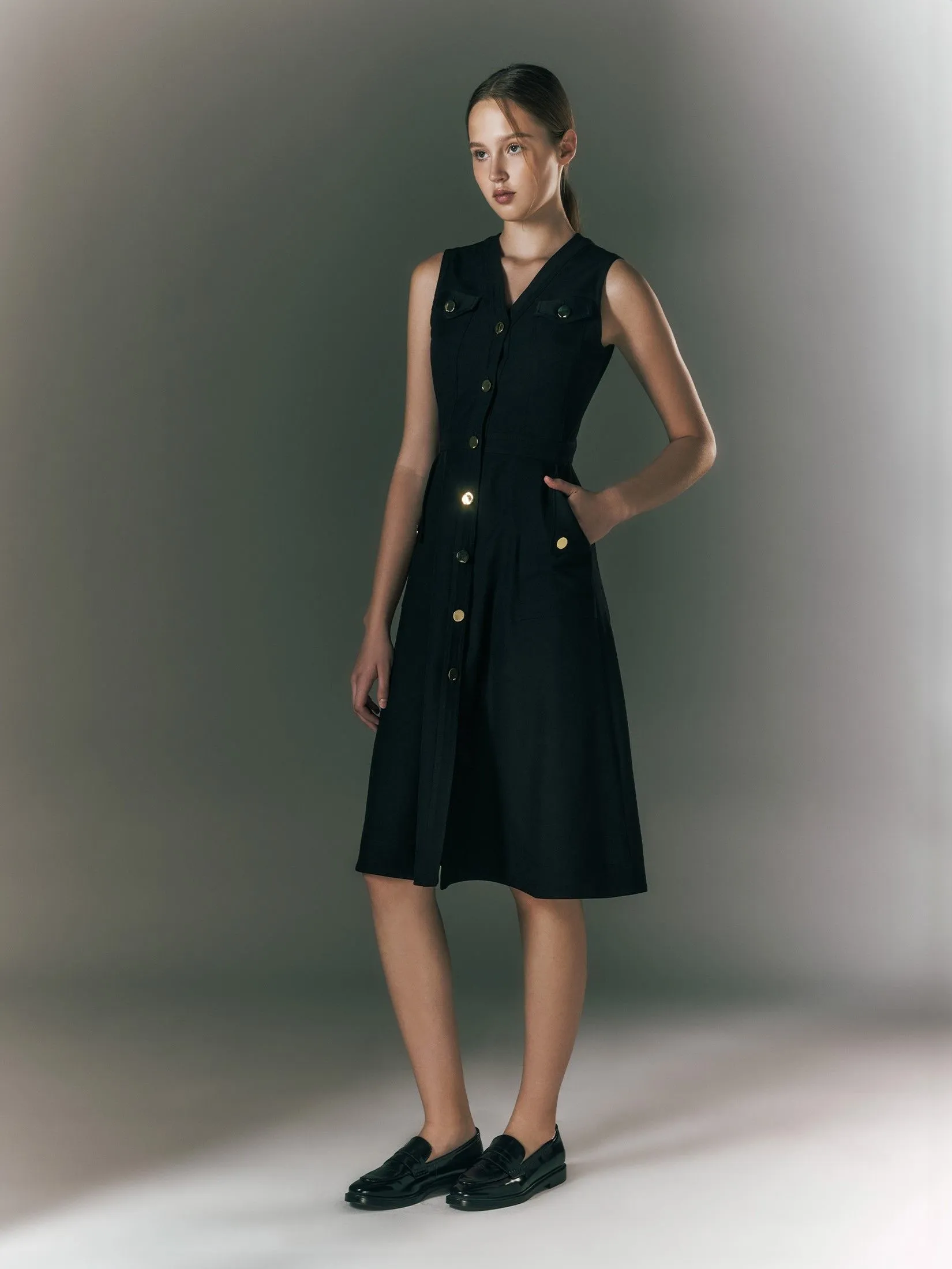 ASV ( PF24 ) Jona Jones Women Dress Black