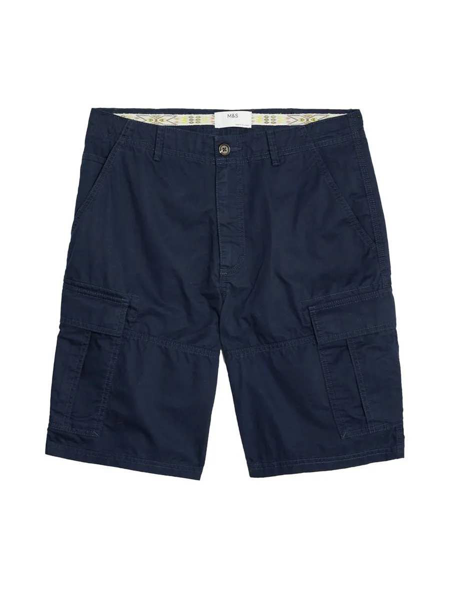 MARKS & SPENCER Men Cargo Shorts Pure Cotton