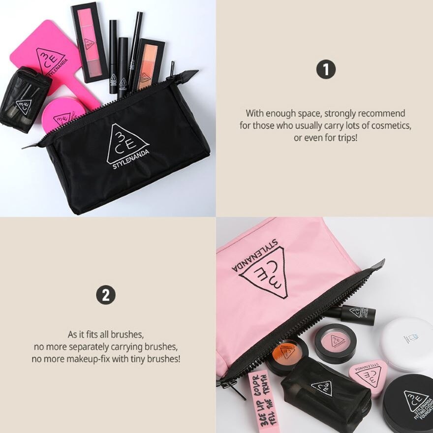 3CE Pouch Pink Rumour 1pcs.