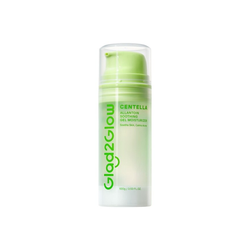 Glad2Glow Moisturizer Centella Allantoin Soothing Gel 100 G.