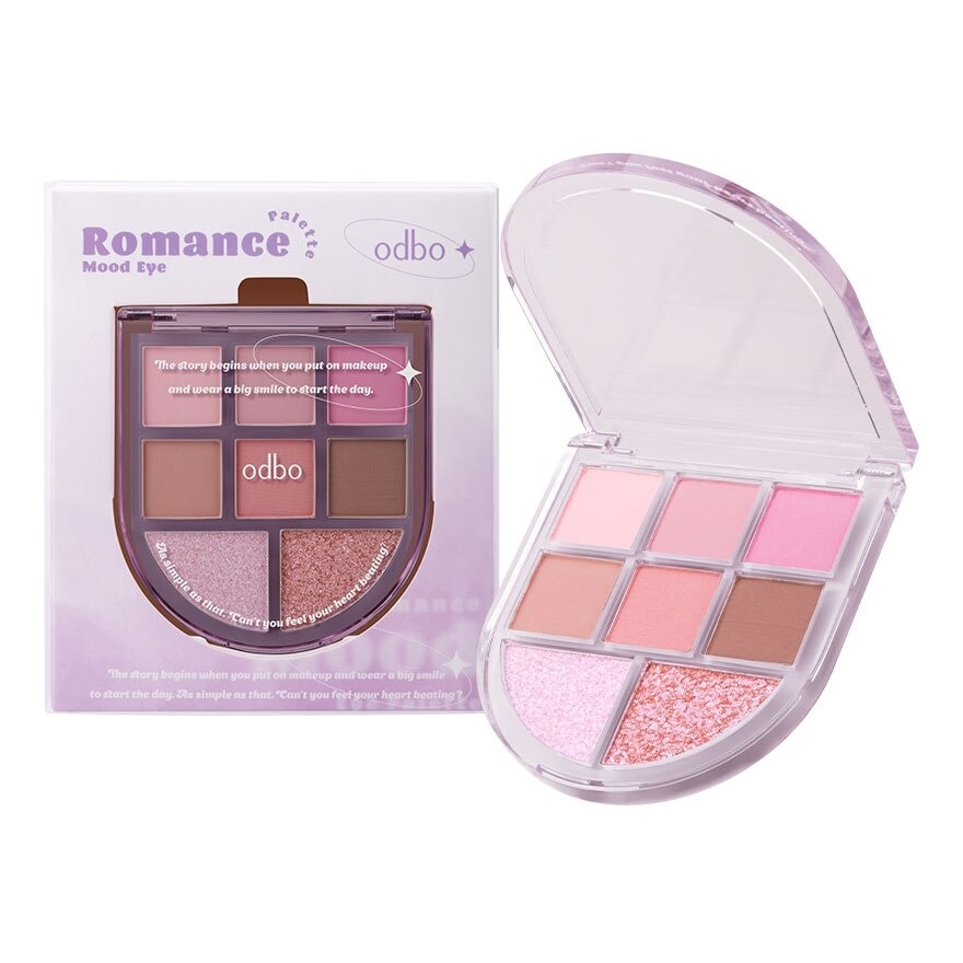 Odbo Romance Mood Eye Palette 6g 01