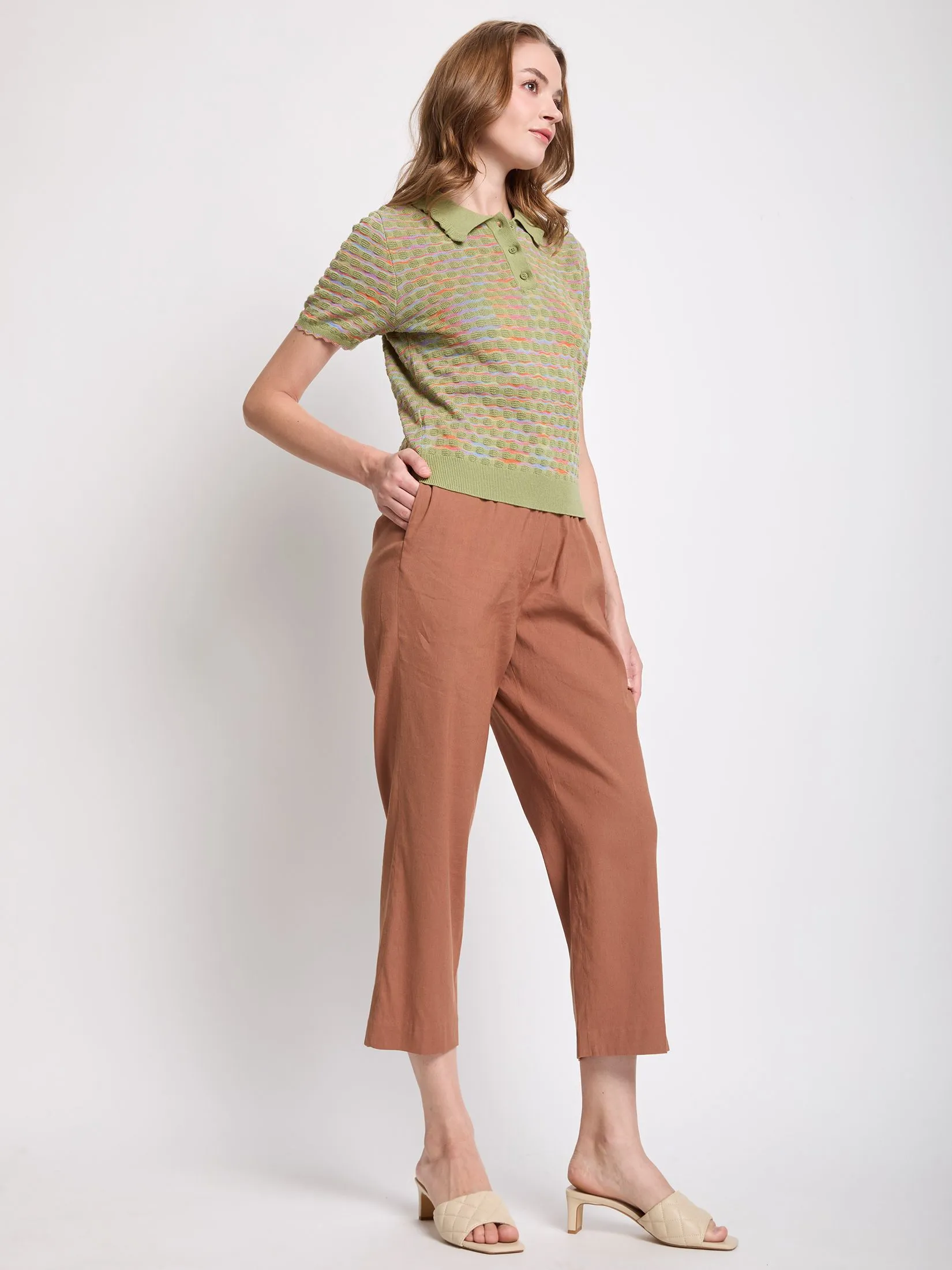 ALUMNUS Women Polo Shirt Short Sleeves