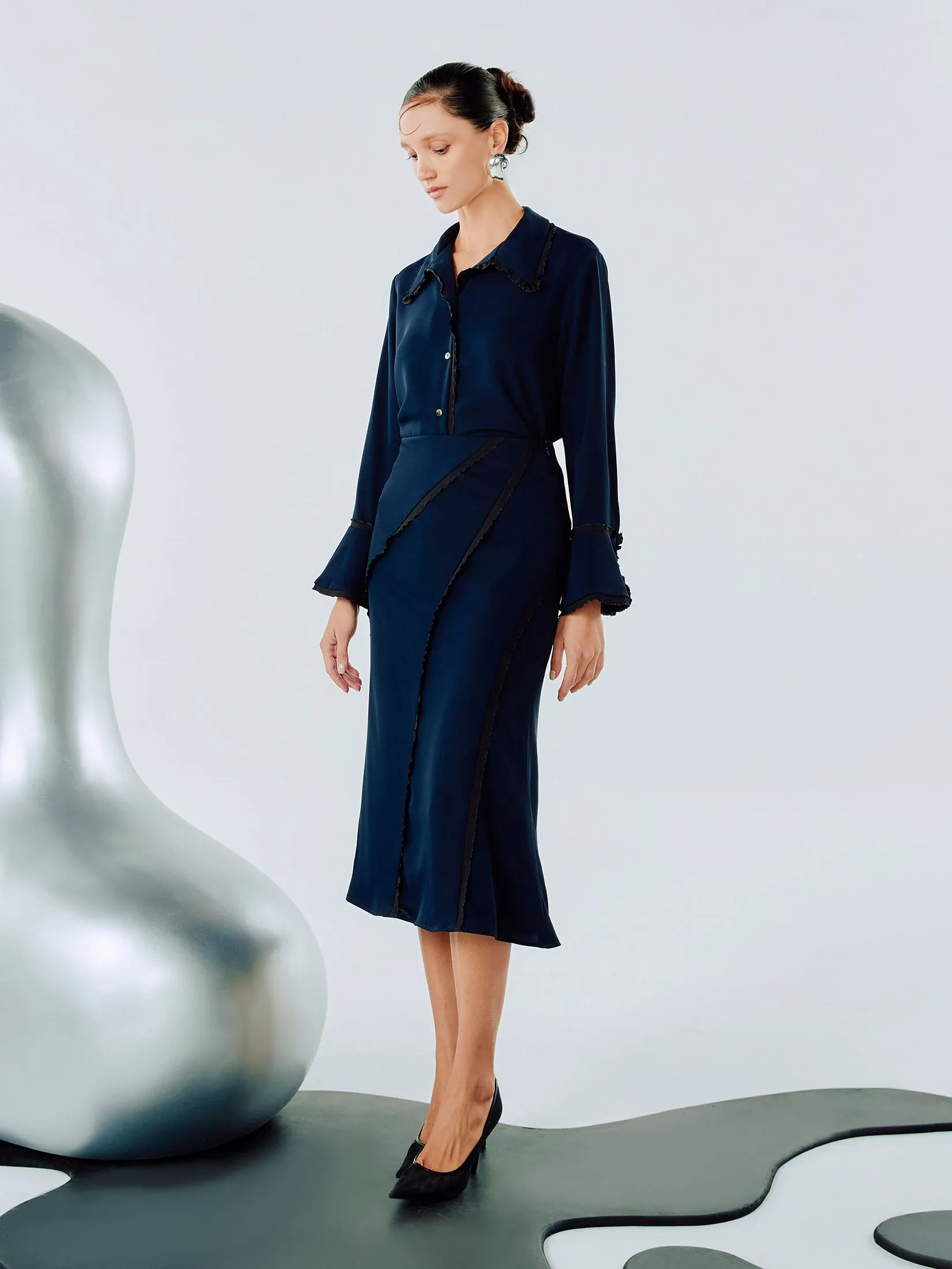 SHAKA Woman Skirt Rey Navy