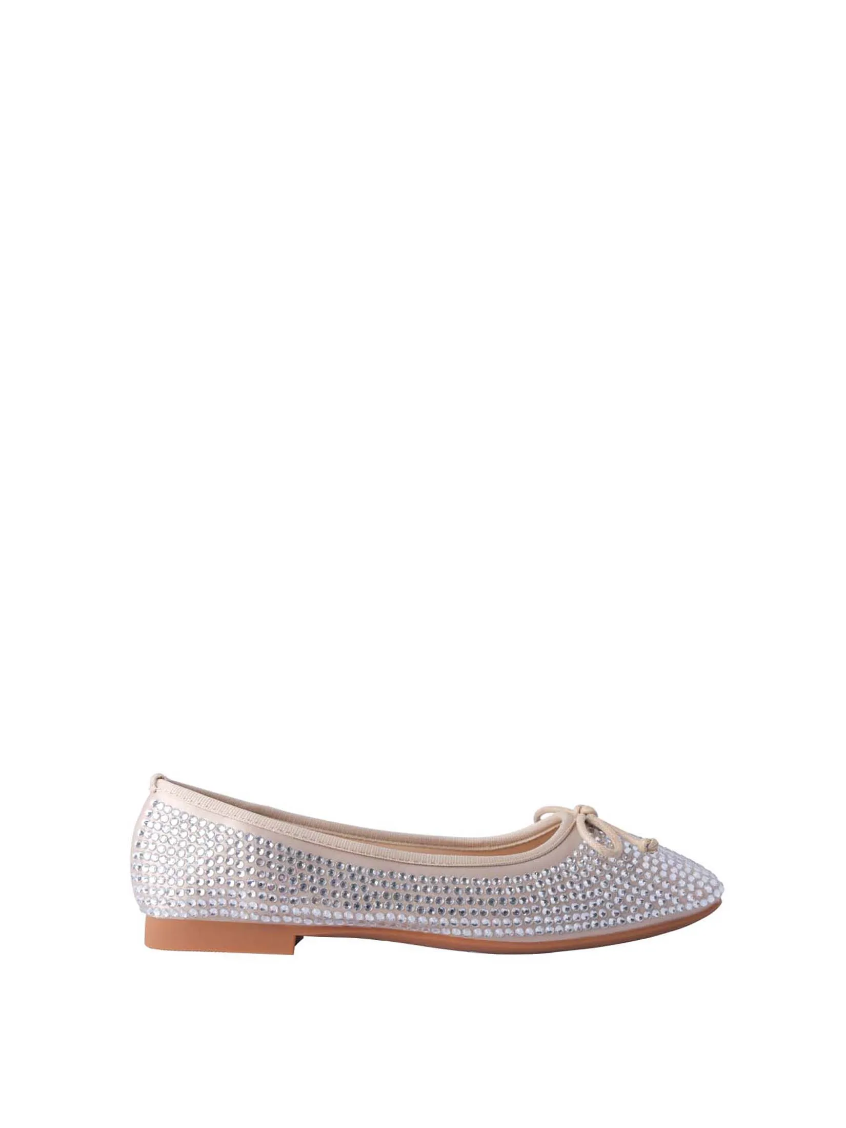 VILLAINS SF ARMOR FIT Women s Ballet Flats BEIGE Size - 36 EU