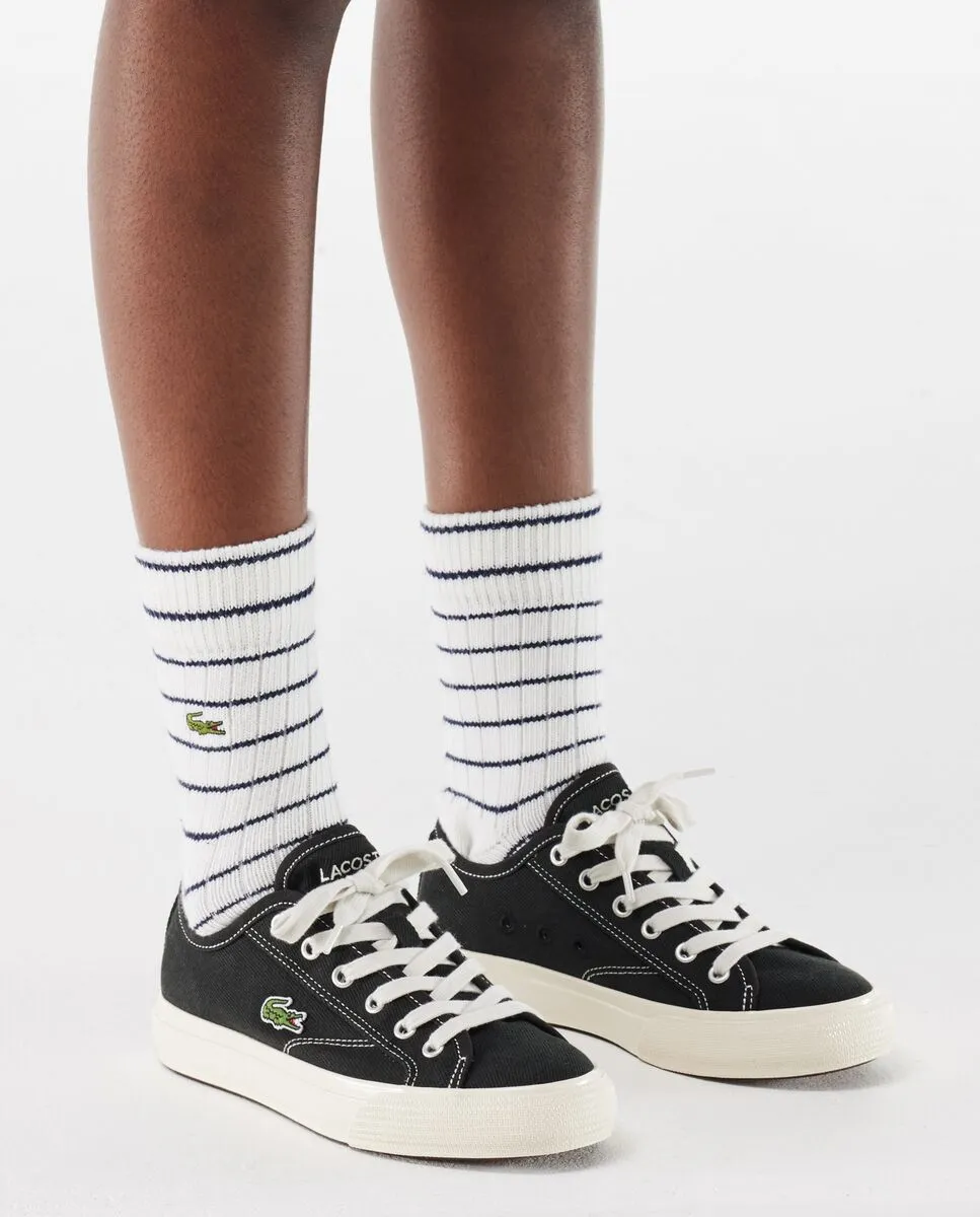 LACOSTE Black Women’s Backcourt Trainers